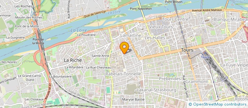 localisation de l'entreprise VALBIOCHEM à TOURS