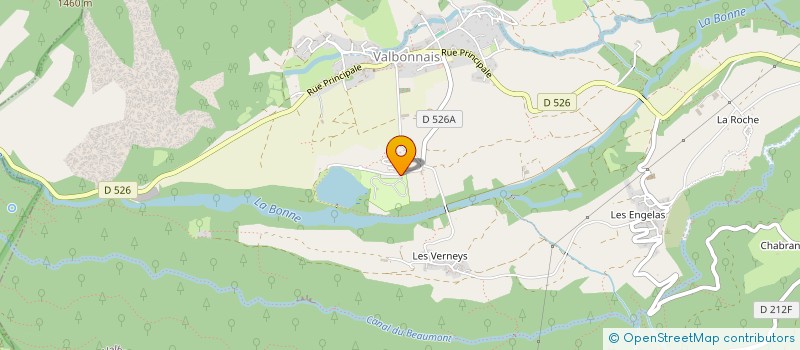 localisation de l'entreprise VALBO CAMP à VALBONNAIS