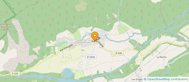 localisation de l'entreprise VALBO MARCHE  VALBONNAIS