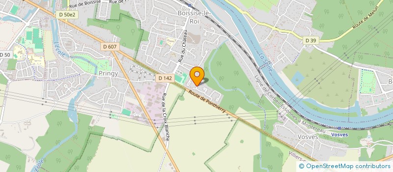 localisation de l'entreprise VALBOIS PERSPECTIVES PATRIMOINE  BOISSISE-LE-ROI