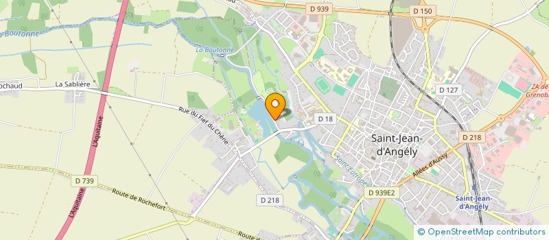 localisation de l'entreprise VALBOU  MOLIERES