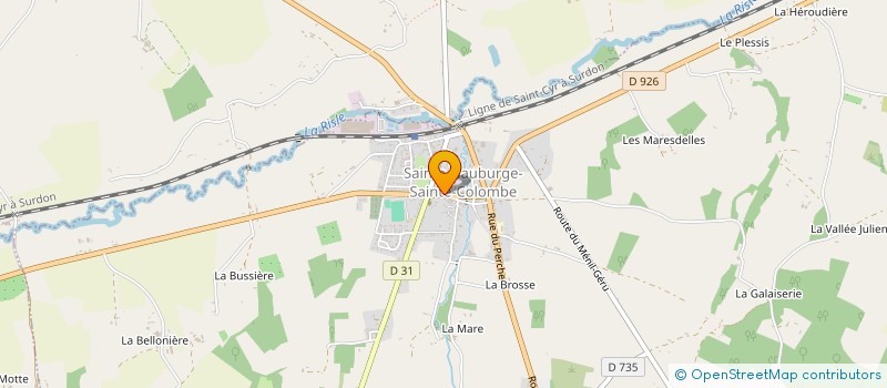 localisation de l'entreprise VALBURGEOISE à SAINTE-GAUBURGE-SAINTE-COLOMBE