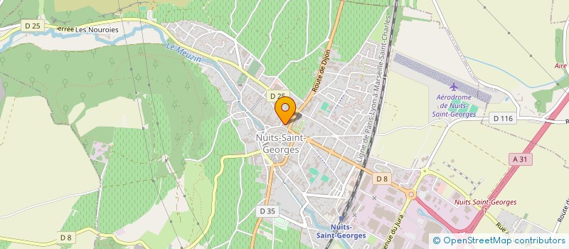 localisation de l'entreprise VALCAJANE à NUITS-SAINT-GEORGES