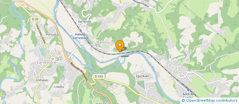 localisation de l'entreprise VALCAM 12 à HALSOU