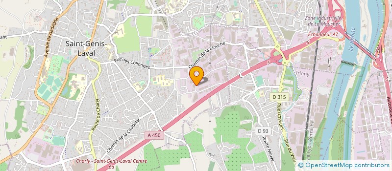 localisation de l'entreprise VALCAM  SAINT-GENIS-LAVAL