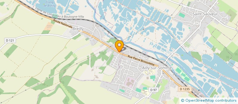 localisation de l'entreprise VALCAM  BREILLY