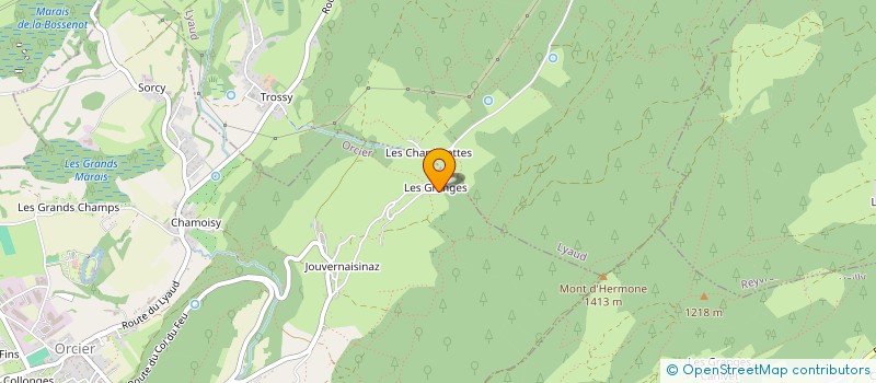 localisation de l'entreprise VALCAM  ORCIER