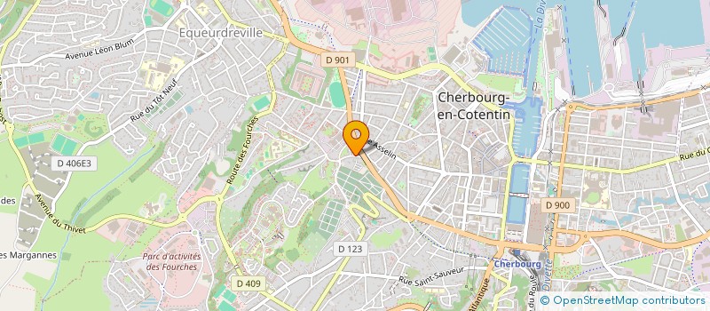 localisation de l'entreprise VALCAMJO à CHERBOURG-EN-COTENTIN