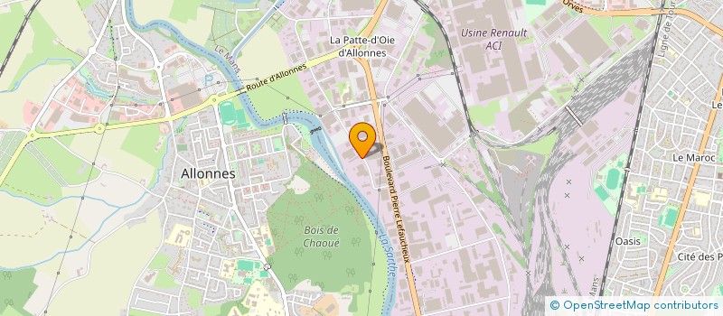 localisation de l'entreprise VALCAN à LE MANS