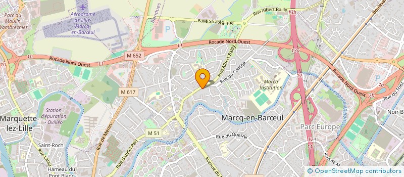 localisation de l'entreprise VALCAP DEVELOPPEMENT à MARCQ-EN-BARŒUL