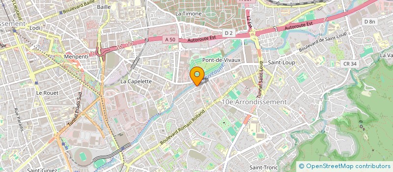 localisation de l'entreprise VALCAT à MARSEILLE