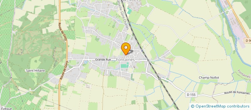 localisation de l'entreprise VALCE  FONTAINES