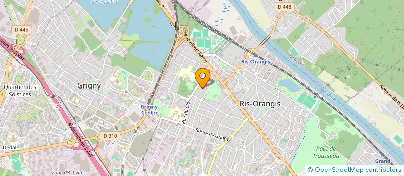 localisation de l'entreprise VALCEA TAXI à RIS-ORANGIS