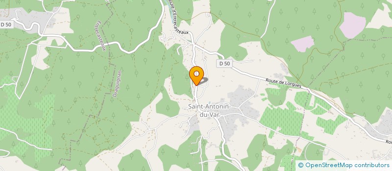 localisation de l'entreprise VALCEANE à SAINT-ANTONIN-DU-VAR