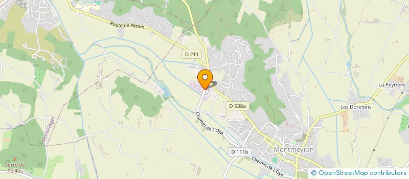 localisation de l'entreprise VALCHAB  MONTMEYRAN