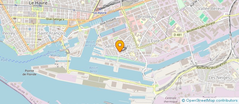 localisation de l'entreprise VALCLA 98-02 à LE HAVRE