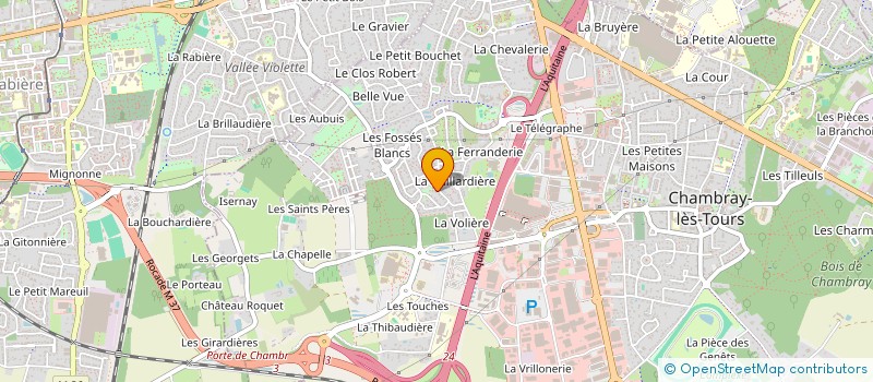 localisation de l'entreprise VALCLAUDE  CHAMBRAY-LES-TOURS