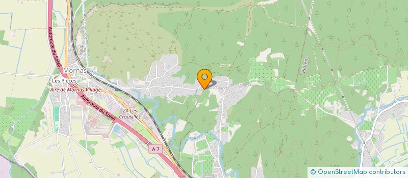 localisation de l'entreprise VALCLELOU  MORNAS