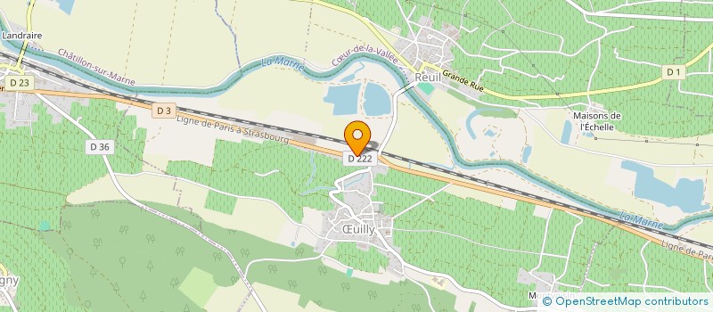 localisation de l'entreprise VALCOLOR à EPERNAY