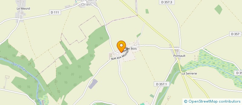 localisation de l'entreprise VALCONIE à EOLE-EN-BEAUCE