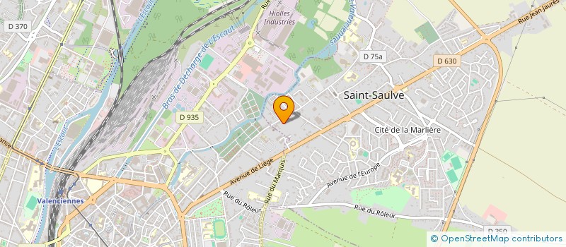 localisation de l'entreprise VALCONSEIL à SAINT-SAULVE