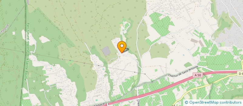 localisation de l'entreprise VALCONSEIL  LA CADIERE-D'AZUR