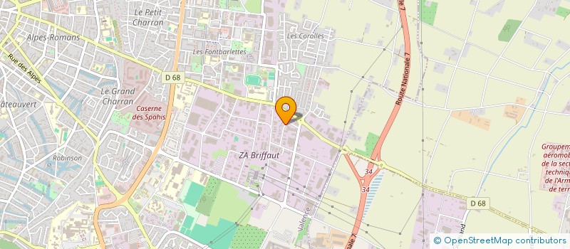 localisation de l'entreprise VALCOR SECURITE  VALENCE