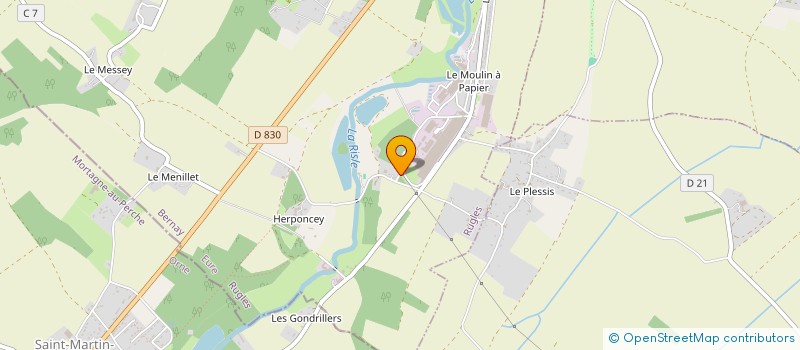 localisation de l'entreprise VALCOSI  RUGLES