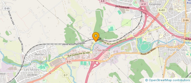 localisation de l'entreprise VALCROS GAINES à AIX-EN-PROVENCE