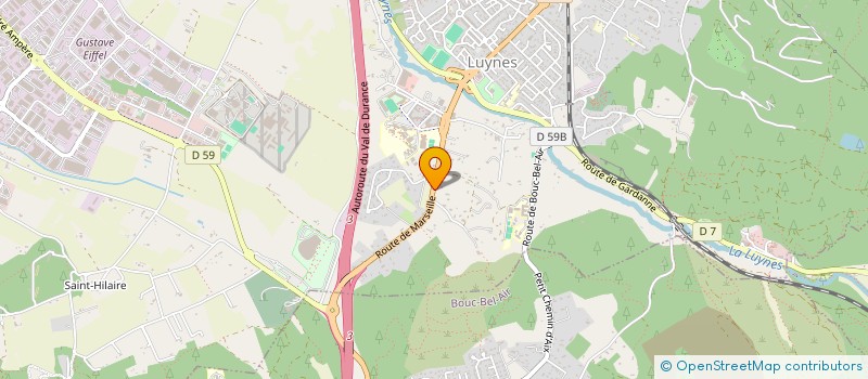 localisation de l'entreprise VALCROS SERVICES à AIX-EN-PROVENCE