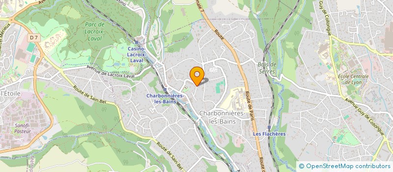 localisation de l'entreprise VALCRYS  LYON