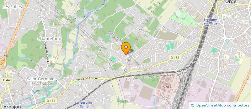 localisation de l'entreprise VALCY à SAINT-GERMAIN-LES-ARPAJON