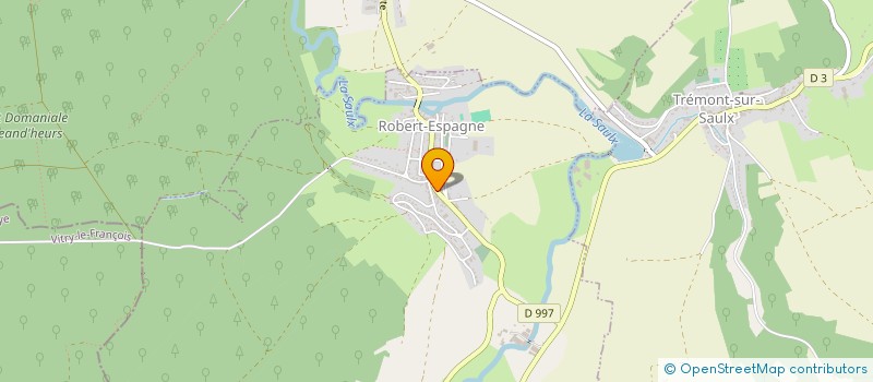 localisation de l'entreprise VALCYR à ROBERT-ESPAGNE