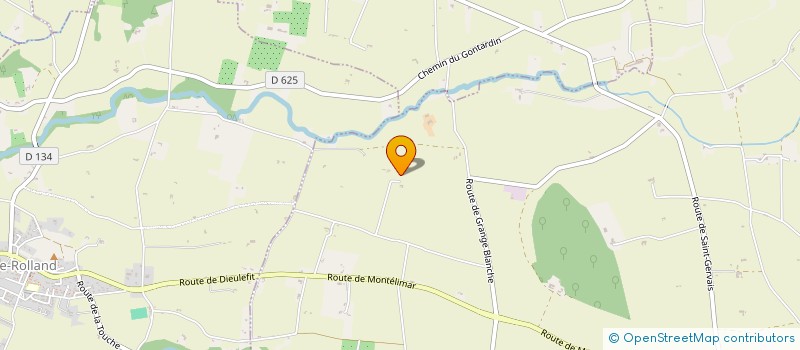 localisation de l'entreprise VALDAINE  LA BEGUDE-DE-MAZENC