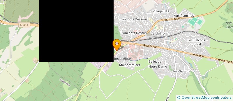 localisation de l'entreprise VALDAJOQUE à VALDAHON