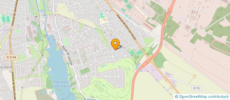 localisation de l'entreprise VALDEAUX  BOURGES