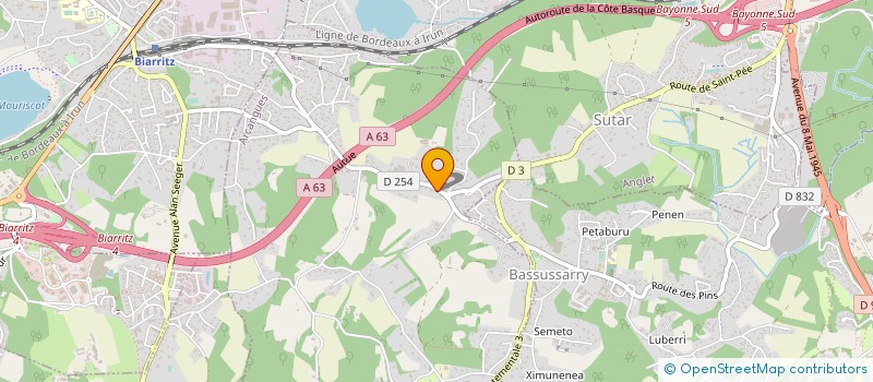 localisation de l'entreprise VALDELISS  BASSUSSARRY