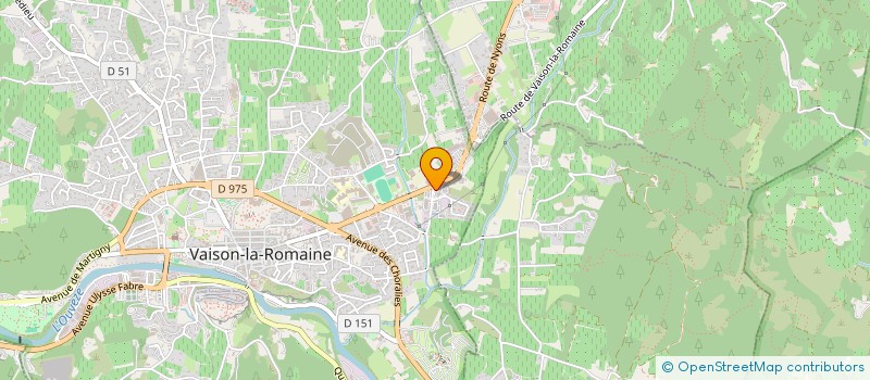 localisation de l'entreprise VALDELUC'AUTO à VAISON-LA-ROMAINE