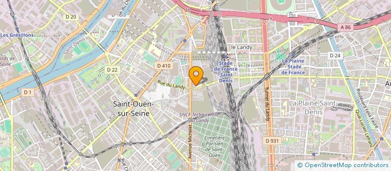 localisation de l'entreprise VALDEMARIN à SAINT-DENIS