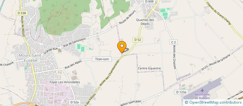 localisation de l'entreprise VALDER  MOURS-SAINT-EUSEBE