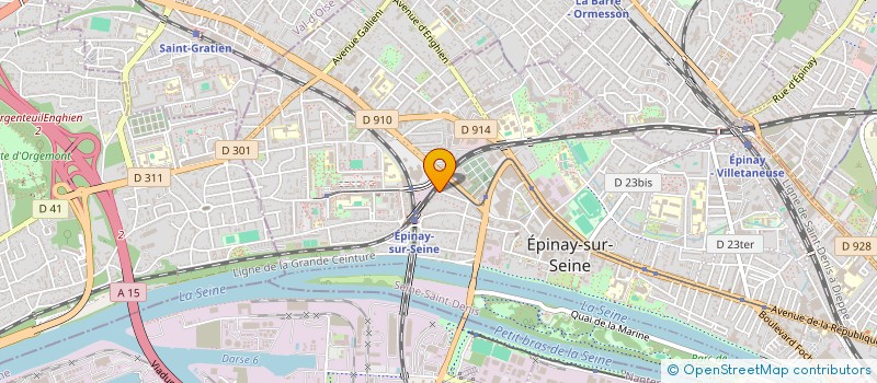 localisation de l'entreprise VALDES MARIE à EPINAY-SUR-SEINE