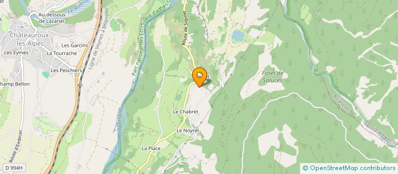 localisation de l'entreprise VALDI à SAINT ANDRE D'EMBRUN