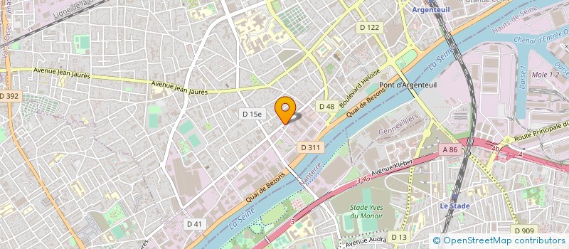 localisation de l'entreprise VALDIBRANA  ARGENTEUIL