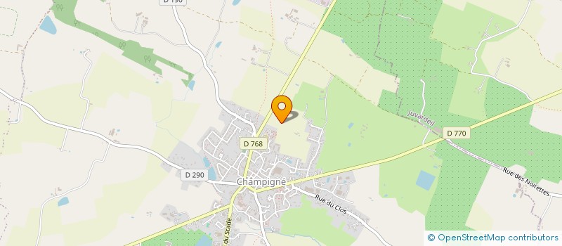 localisation de l'entreprise VALDIPOM à LES HAUTS-D'ANJOU