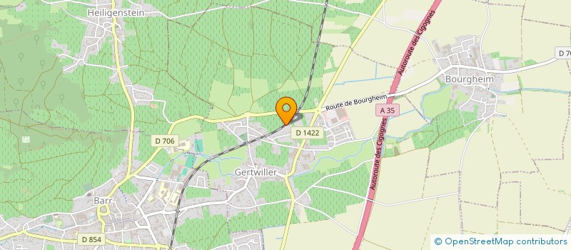 localisation de l'entreprise VALDIREMO  GERTWILLER