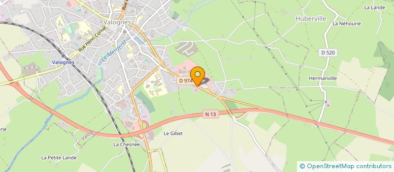localisation de l'entreprise VALDIS à VALOGNES