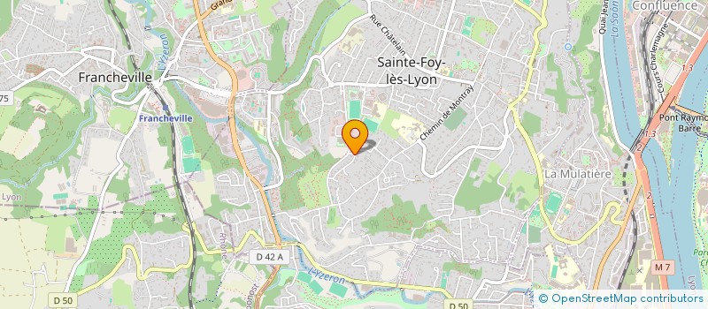 localisation de l'entreprise VALDO  SAINTE-FOY-LES-LYON