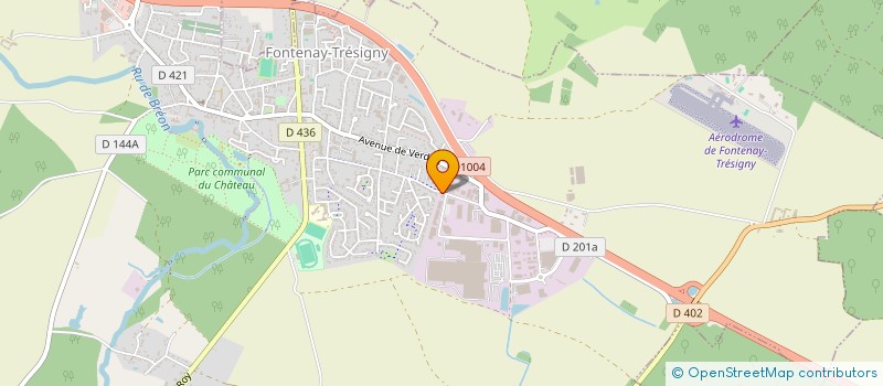 localisation de l'entreprise VALDO MANUTENTION à FONTENAY-TRESIGNY