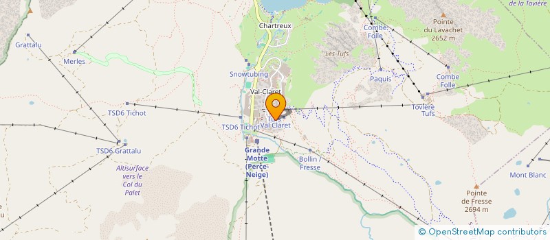 localisation de l'entreprise VALDOFRAN  TIGNES