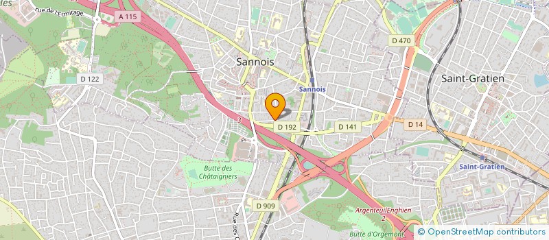 localisation de l'entreprise VALDOISIENNE MECANIQUE à SANNOIS